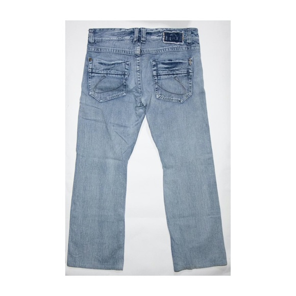 Y2K Light Wash Baggy Jeans Bauhaus - Picture 2 of 4